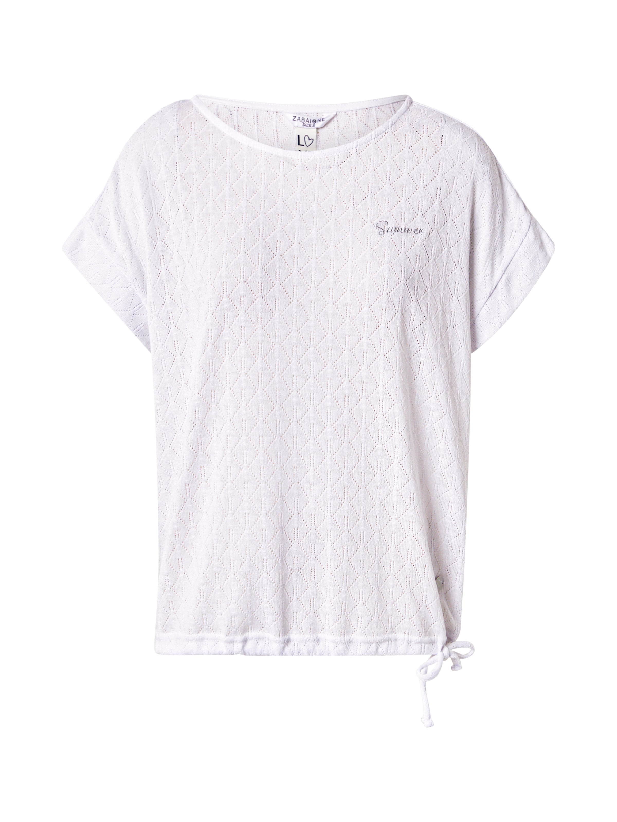 ZABAIONE Tričko 'Ka44lina' - Biela: predná strana