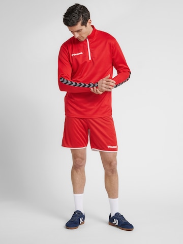 Hummel Sportsweatshirt in Rood