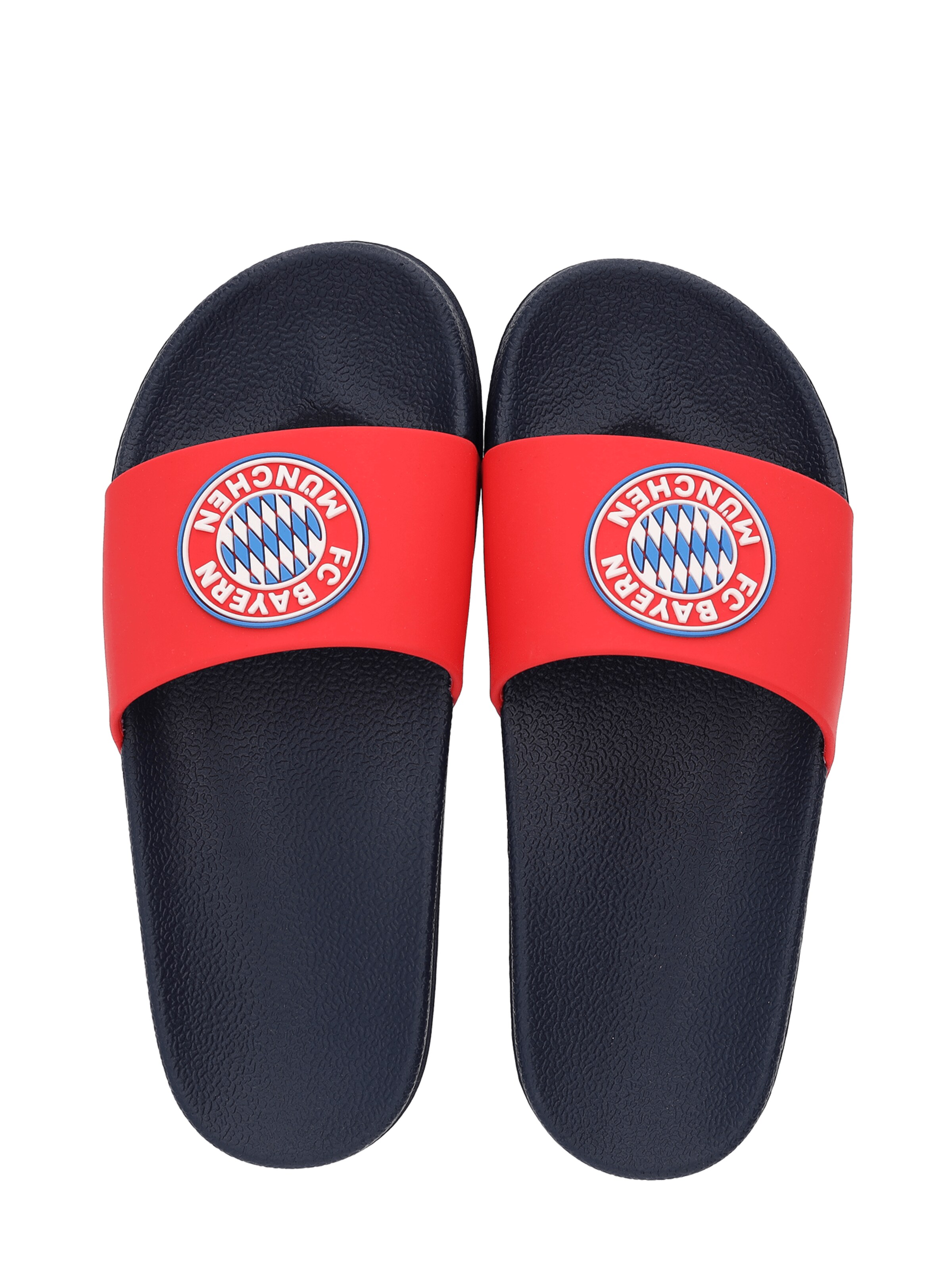 FC BAYERN MÜNCHEN Beach & Pool Shoes in Mixed colors: front