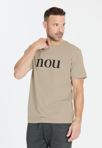 NOU Shirt 'Sadil' in Beige: front