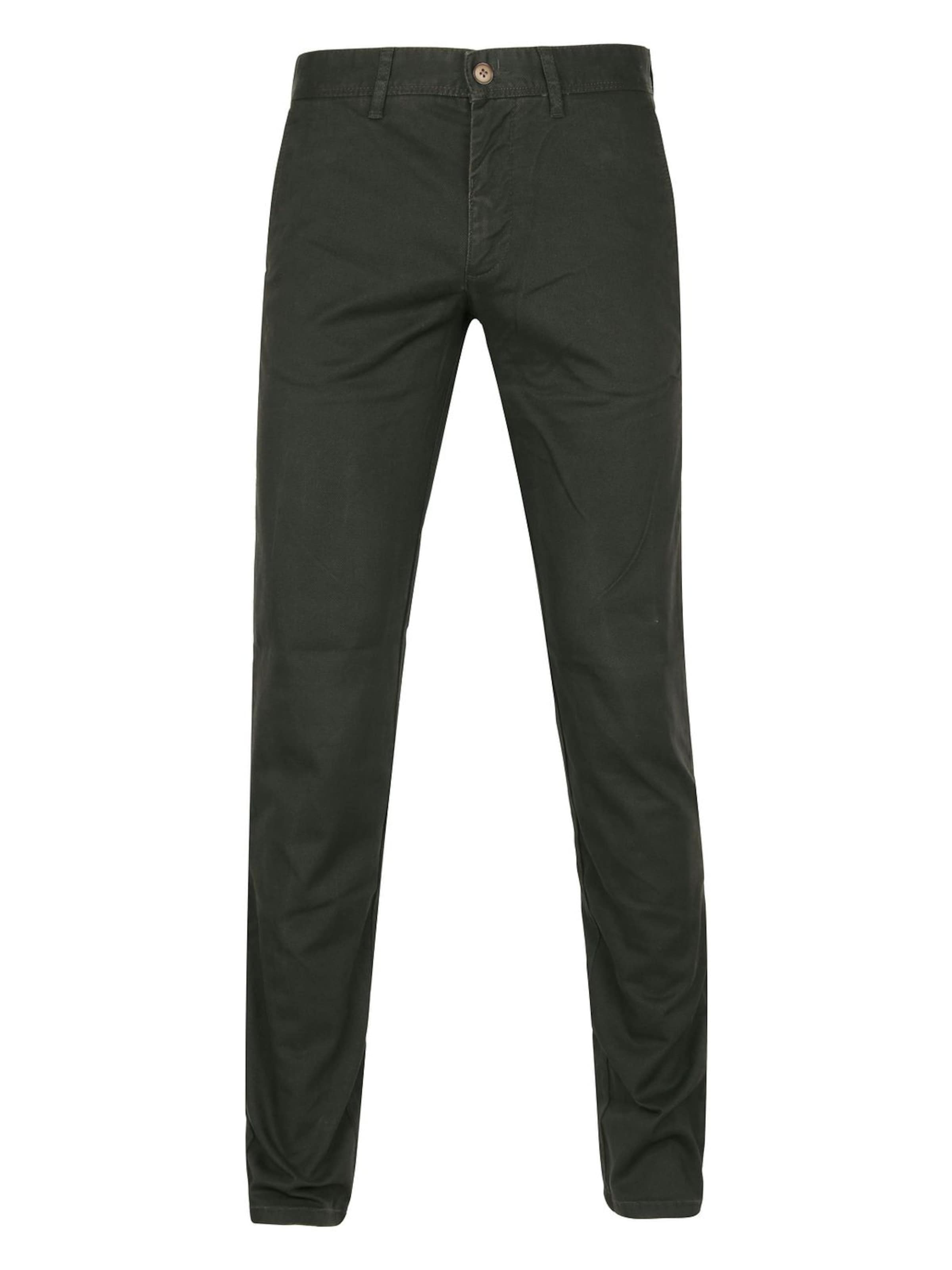 Suitable Slim fit Chino trousers 'Sartre' in Green: front