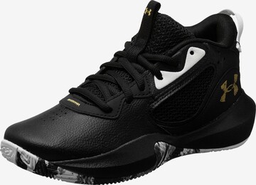 UNDER ARMOUR Athletic Shoes 'Lockdown 6' in Black: front