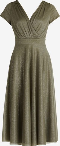 Vera Mont Cocktail Dress in Green: front