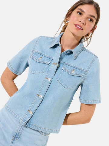 Friends Like These Блузка в Синий: спереди