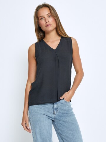 DESIRES Top ' Mila' in Schwarz: Vorderseite