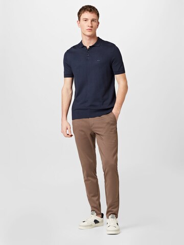 JACK & JONES Slimfit Chino kalhoty 'MARCO' – hnědá