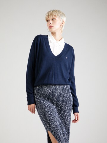 Tommy Jeans Pullover 'ESSENTIAL' in Blau: predná strana