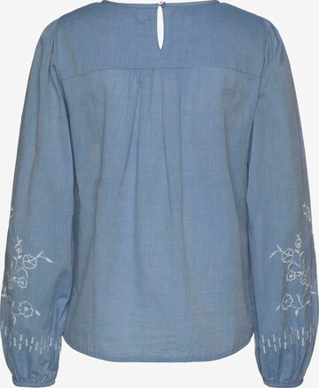 LASCANA Blouse in Blauw