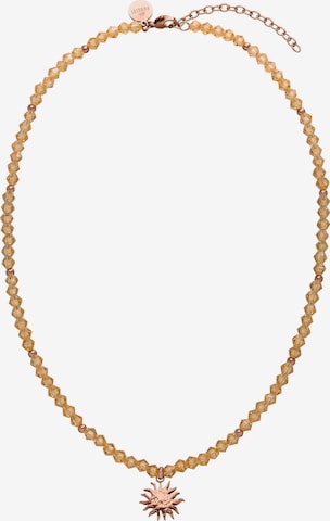 PURELEI Kette 'Sunray' in Bronze: Vorderseite