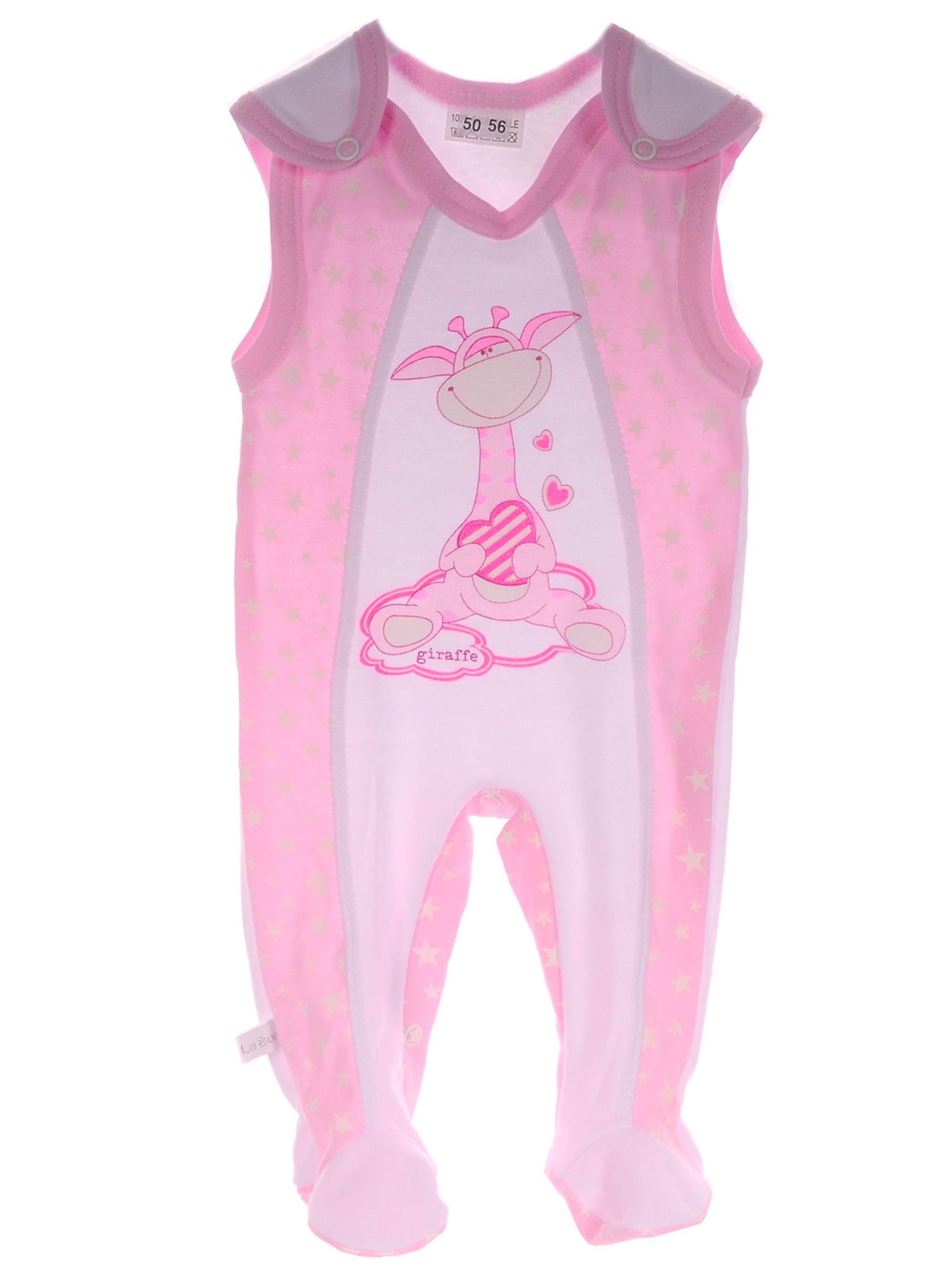 La Bortini Strampler/Body‌‌‌‌‌ in Pink: Vorderseite