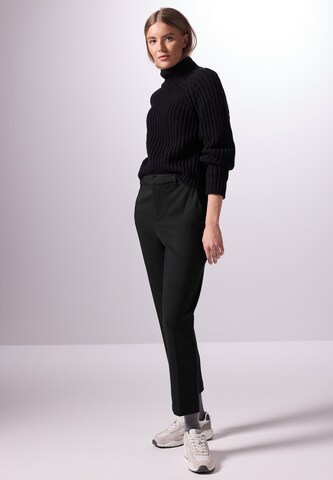 Street One Studio Slimfit Slim Fit Chino in Schwarz