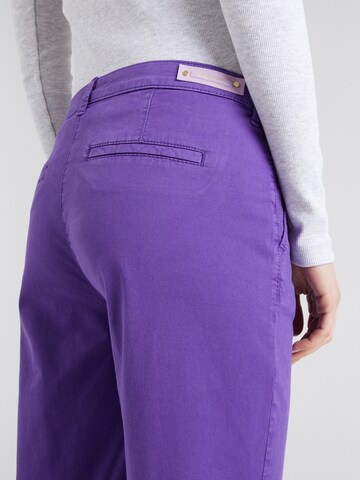 MAC Slimfit Chino 'Summer Spririt' in Lila