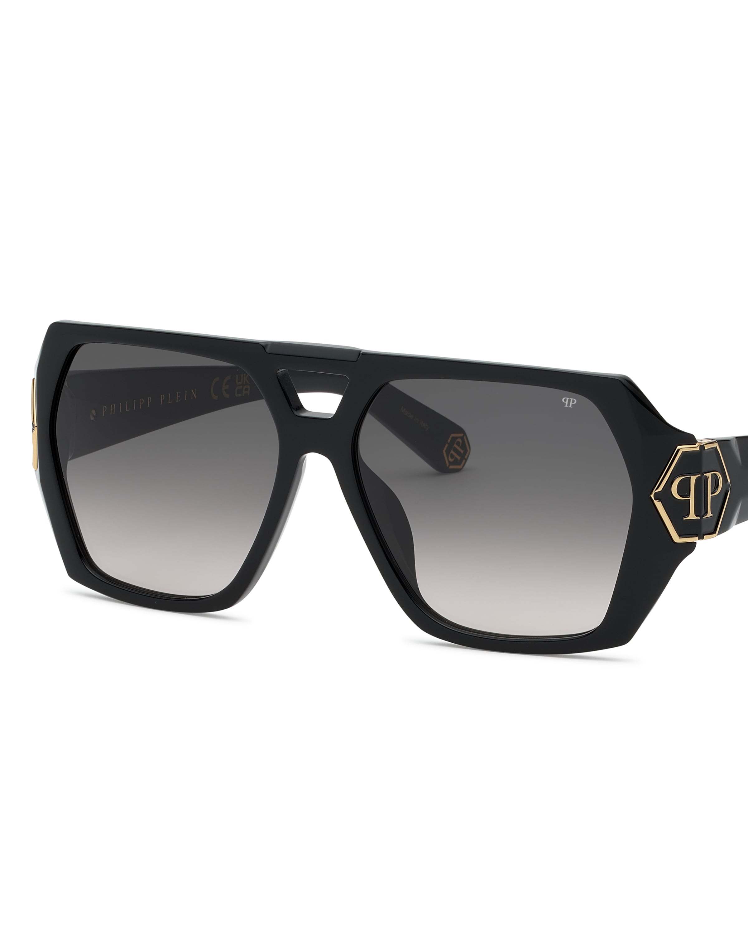 Lunettes de soleil 'Brave' Philipp Plein en noir