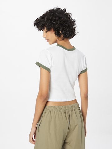 LEVI'S ® Skjorte 'Graphic Ringer Mini Tee' i hvit