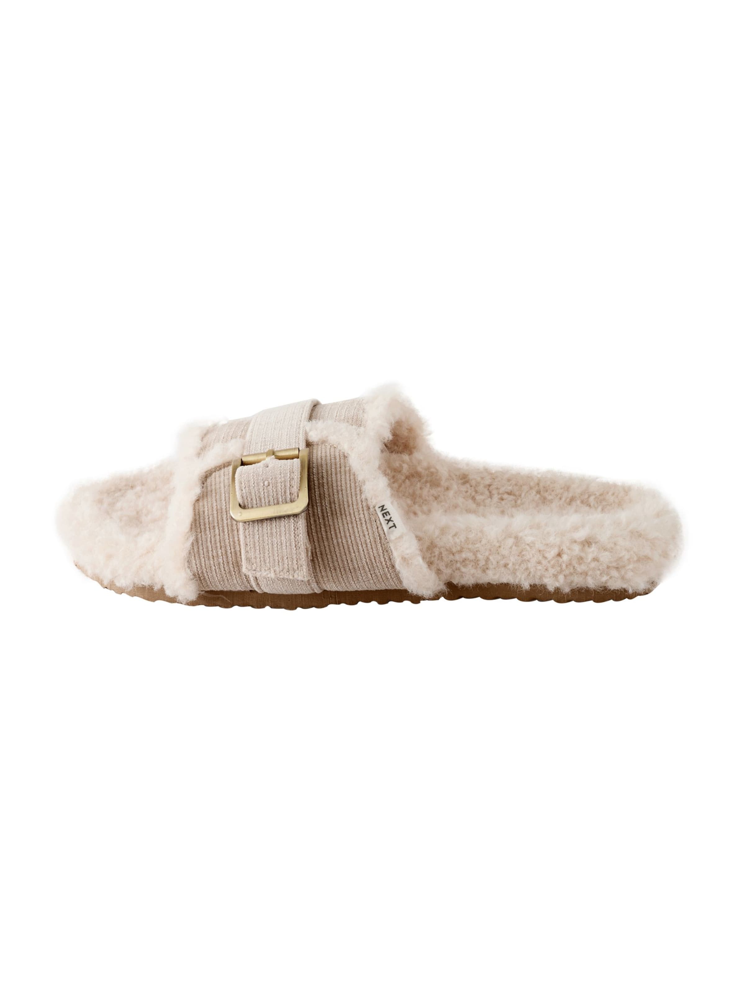 Next Innesko i beige: framsida