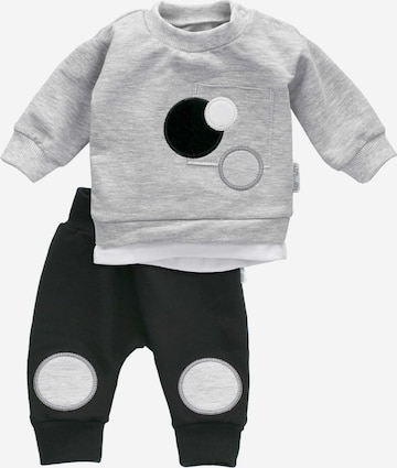 Baby Sweets Set in Grey: front