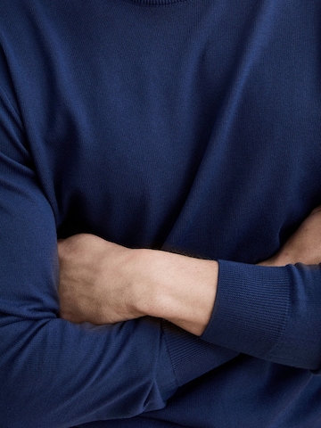 Pull-over Il Lanificio en bleu