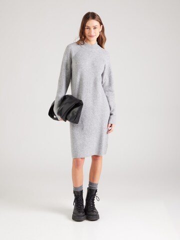 Abito in maglia di Sublevel in grigio: frontale