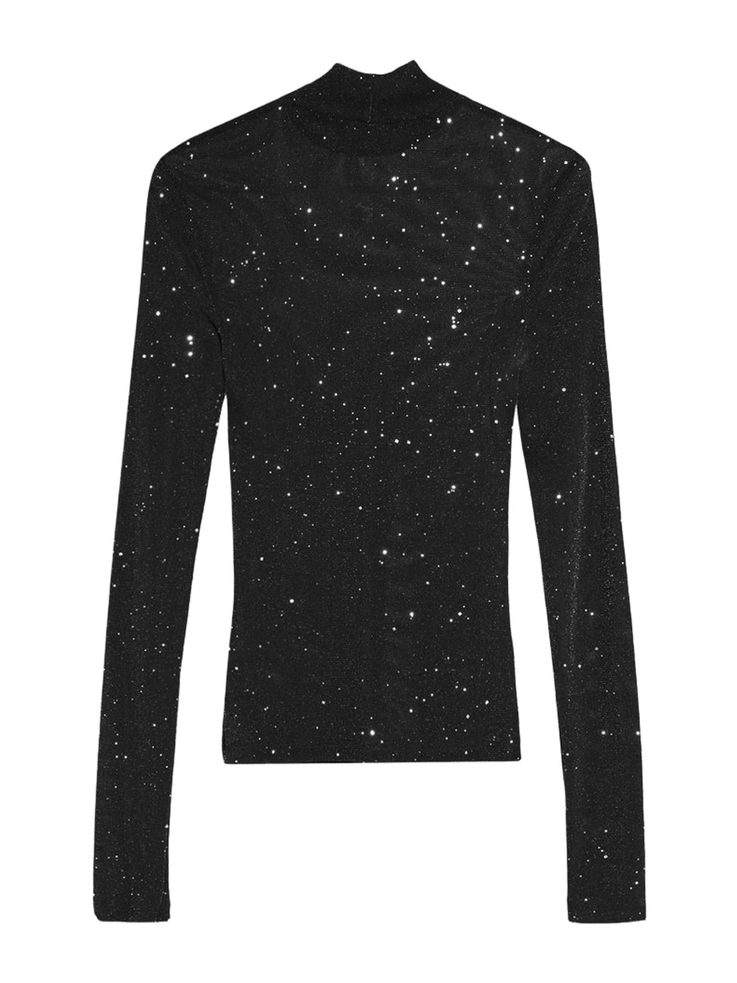 Maglietta di Bershka in nero: frontale