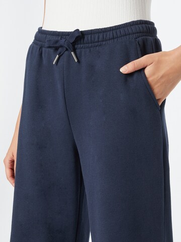 ESPRIT - Perna larga Calças em azul
