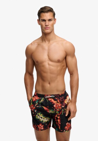 Superdry & Co Zwemshorts in Zwart