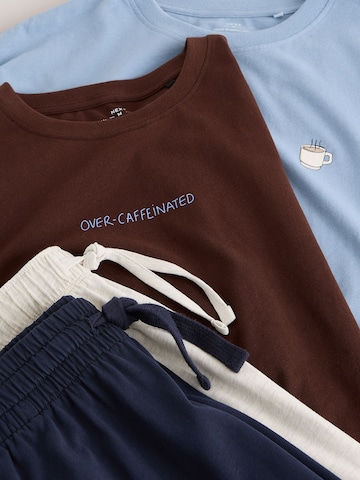 Next Pyjamas lång i beige
