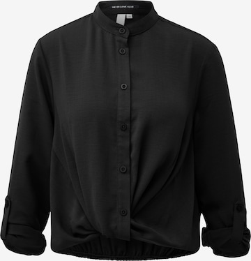 QS Blouse in Black: front