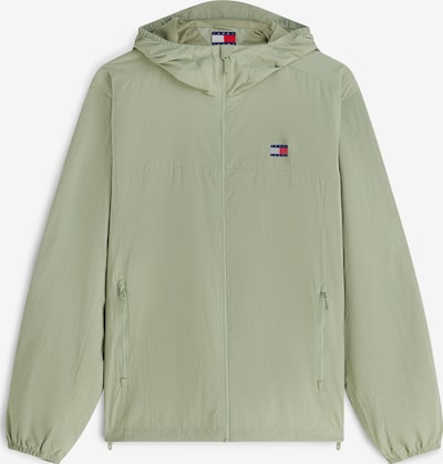 XS dydžio Demisezoninė striukė 'Packable Ripstop Relaxed Hooded' iš Tommy Jeans, spalva – pastelinė žalia, Prekių apžvalga