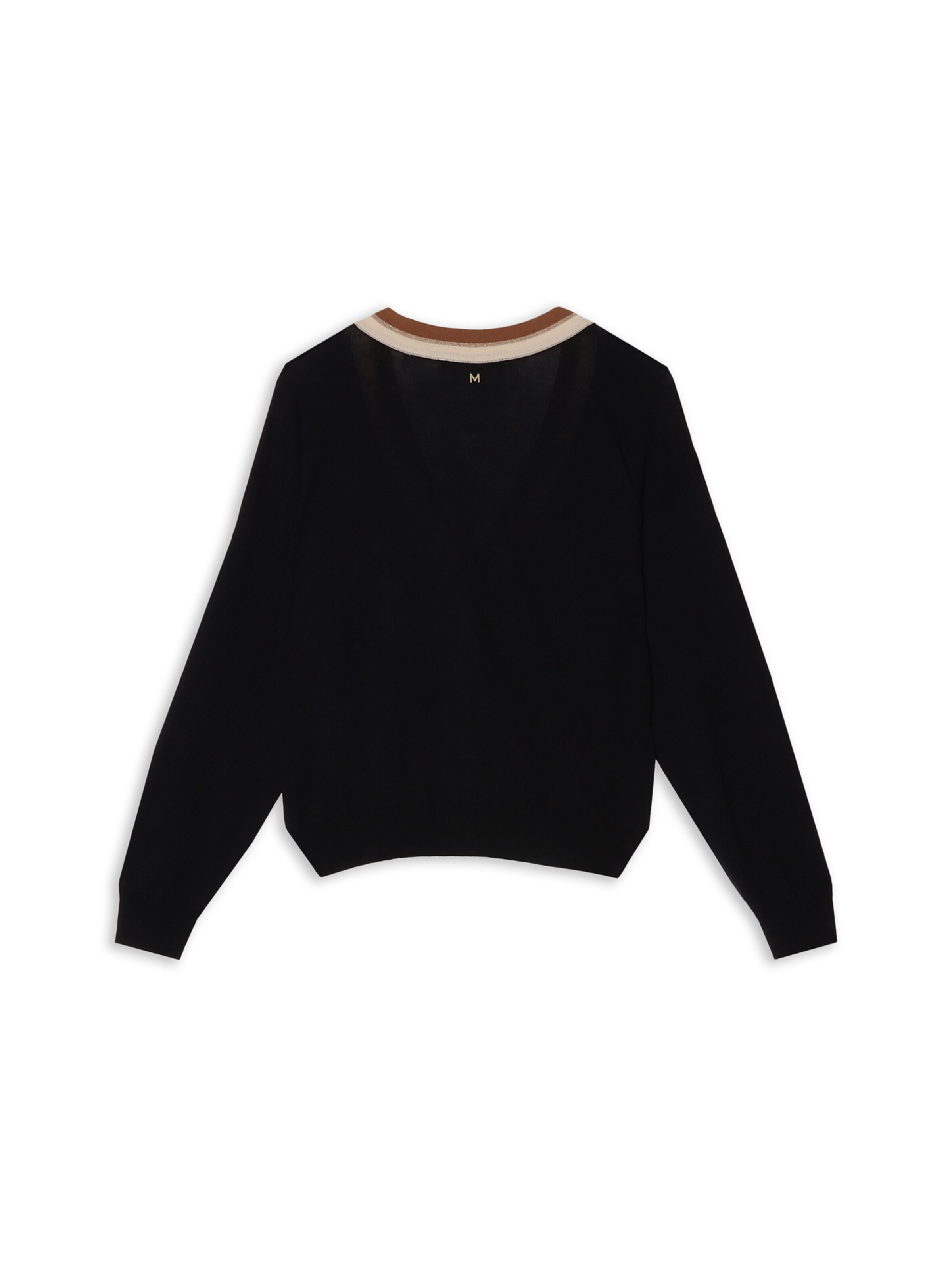 Lola Casademunt - Casaco de malha em preto