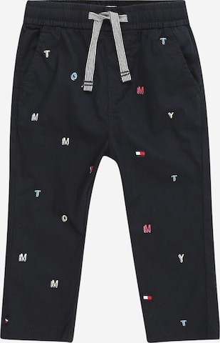 TOMMY HILFIGER Regular Broek in Blauw: voorkant