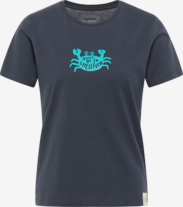SOMWR Shirt in Blauw: voorkant