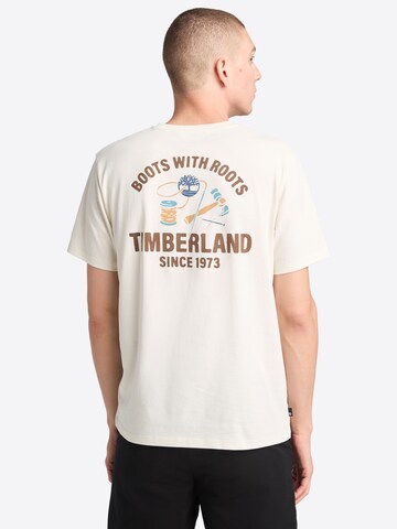 TIMBERLAND Koszulka 'Work Inspired Back Graphic Tee' w kolorze biały