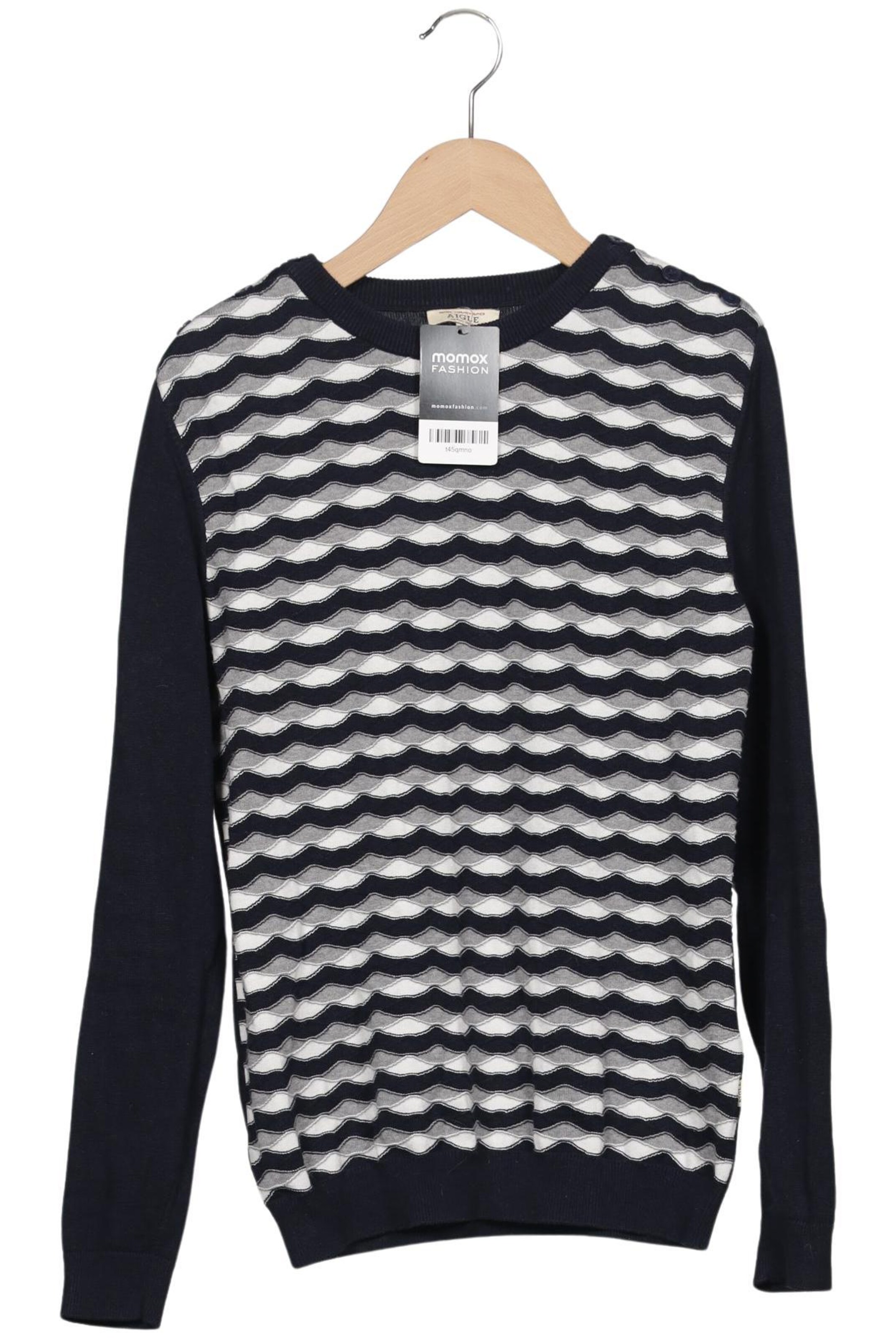 AIGLE Sweater & Cardigan in S in Blue: front