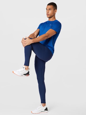 Newline Skinny Spodnie sportowe w kolorze niebieski