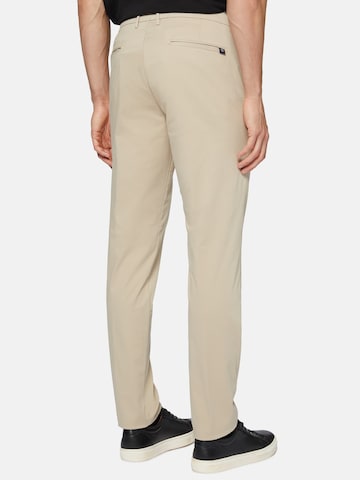 Coupe slim Pantalon chino Boggi Milano en beige