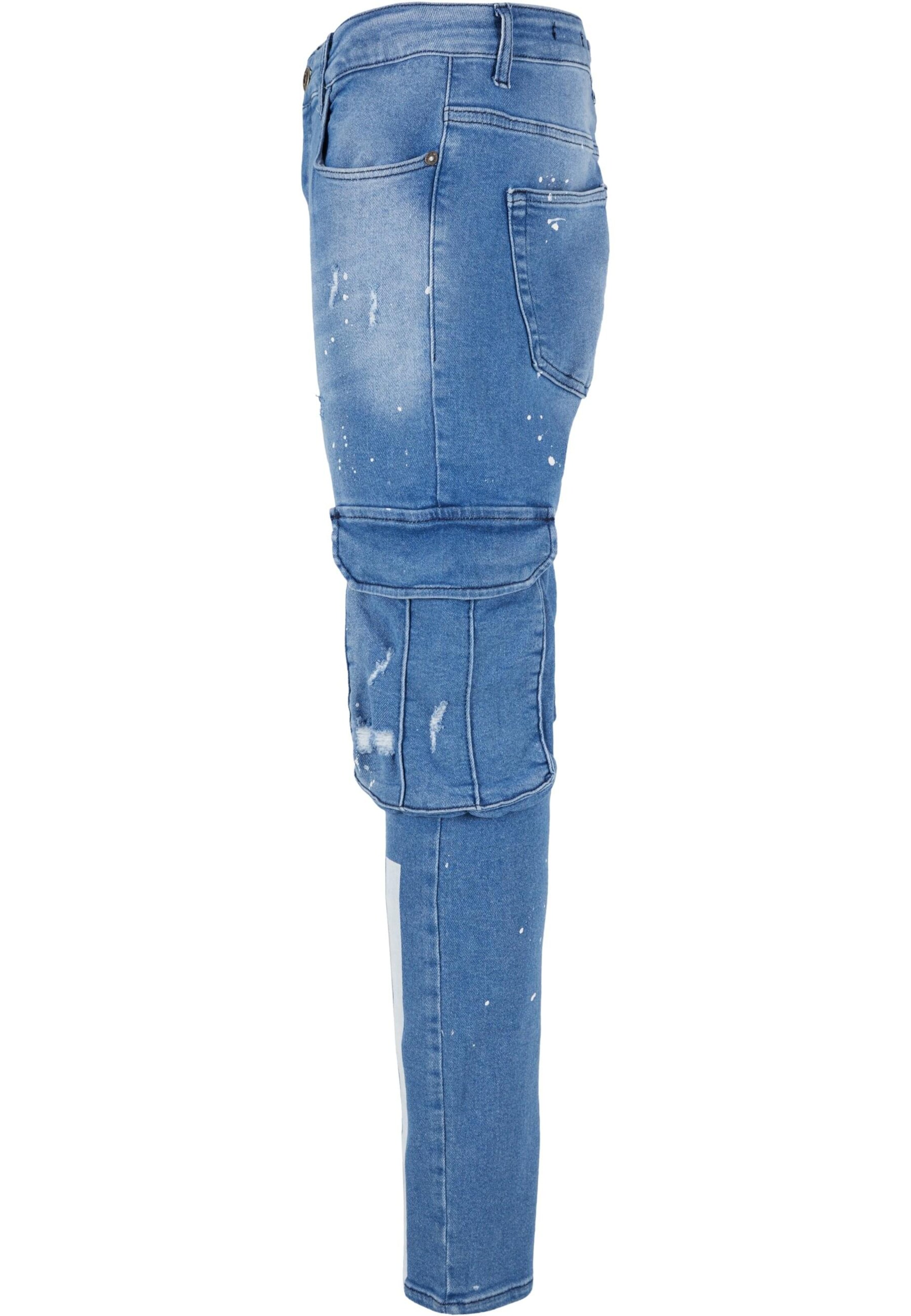 2Y Premium Skinny Jeans in Blau
