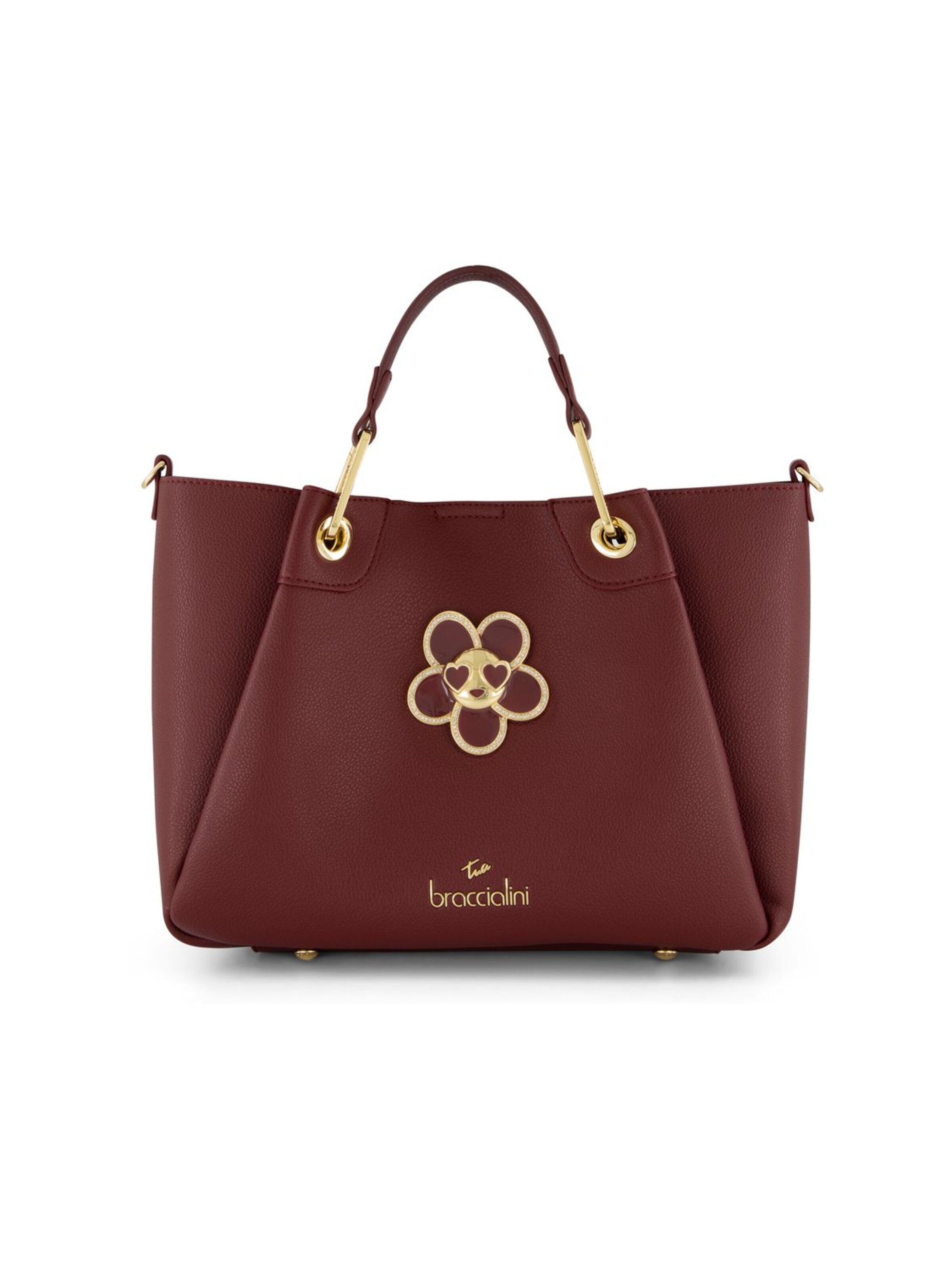 Braccialini - Bolso de mano 'Amy Bijoux' en rojo: frente