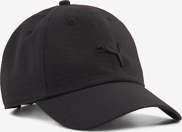PUMA Cap 'Premium Essentials' in Schwarz: Vorderseite