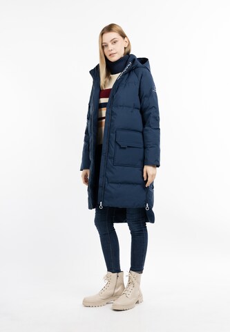 DreiMaster Maritim Winter coat in Blue