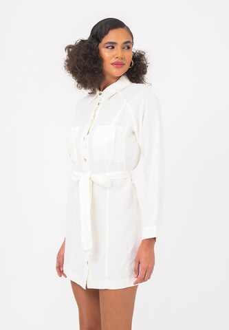 FRESHLIONS Blousejurk 'Belinda' in Wit