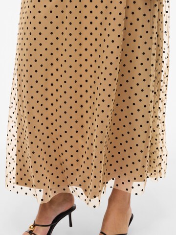 VILA Spódnica 'VIELSA' w kolorze brązowy