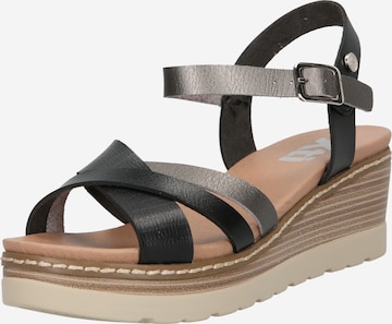 Xti Sandal i svart: framsida