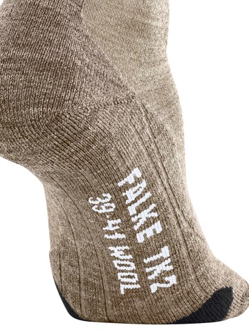 FALKE Sportsocken 'TK2 Explore Wool'‌‌ in Beige