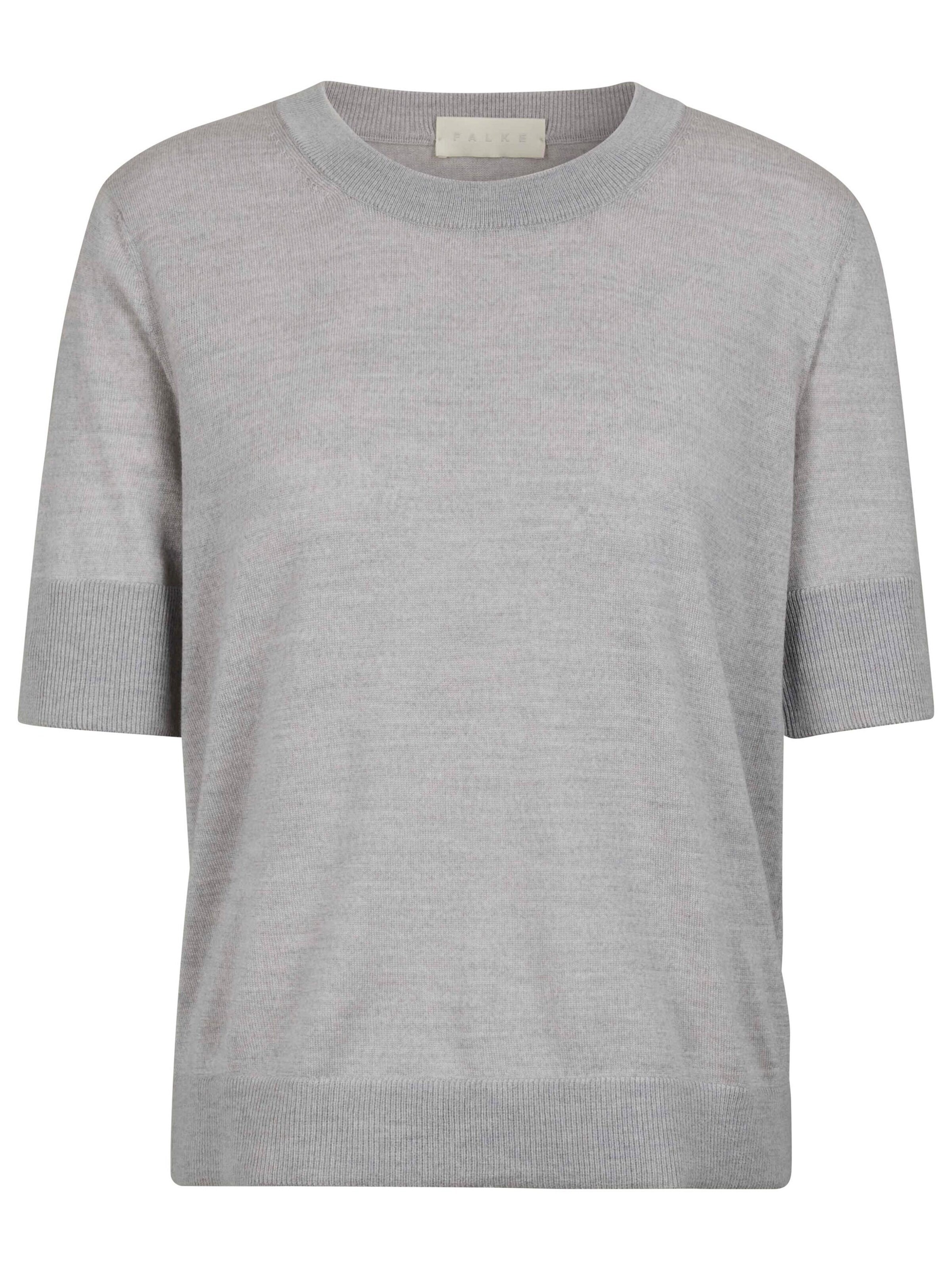 FALKE Pullover 'Pure Merino Wool' in Grau
