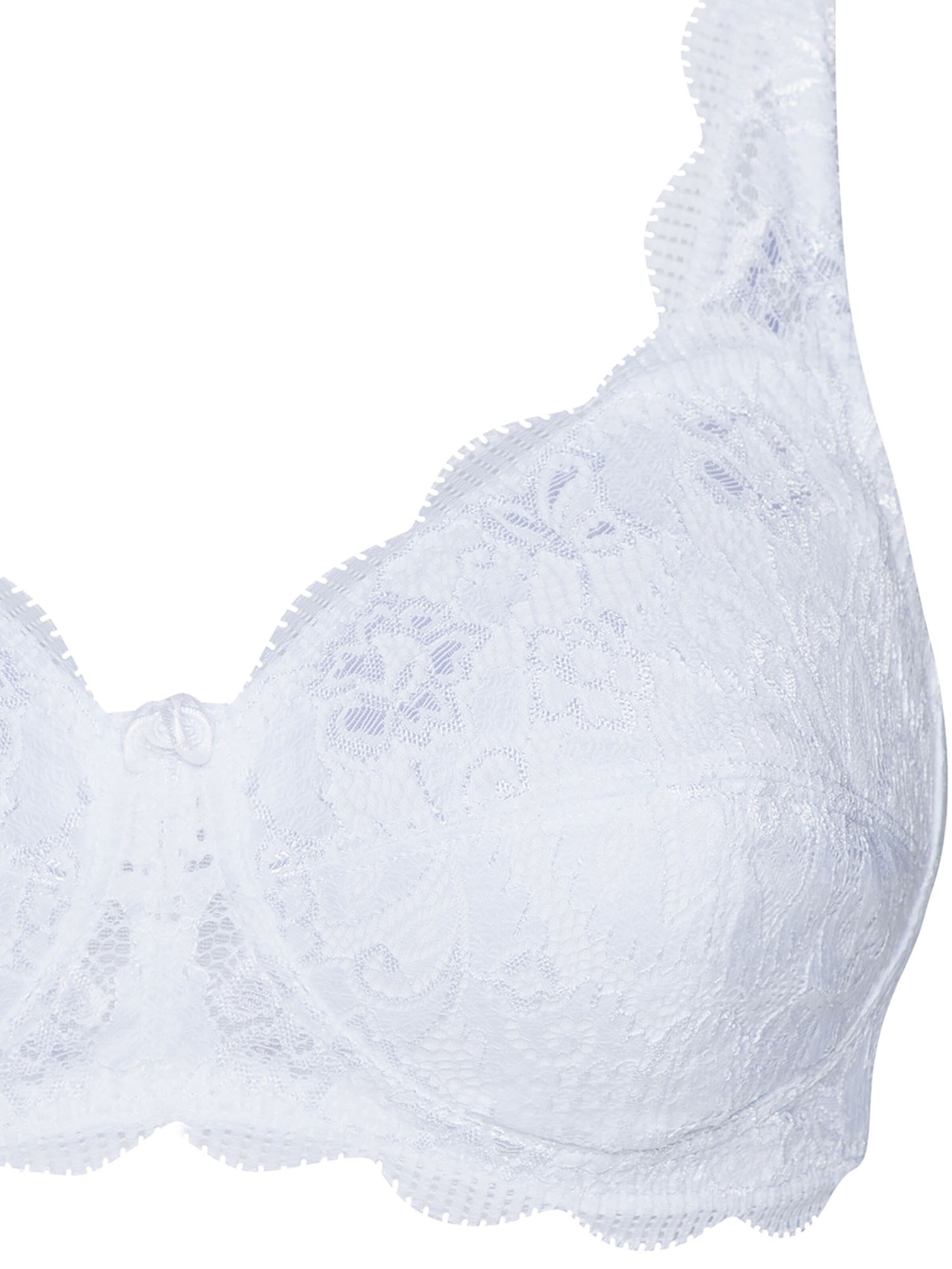 SUSA T-Shirt BH 'Latina' in Weiß