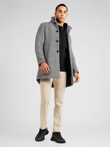 Matinique Between-Seasons Coat 'Harvey' in Grey