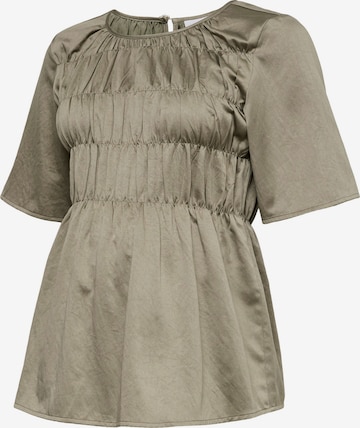 MAMALICIOUS Blouse in Green: front