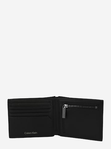 Calvin Klein Wallet 'MODERN BAR' in Black