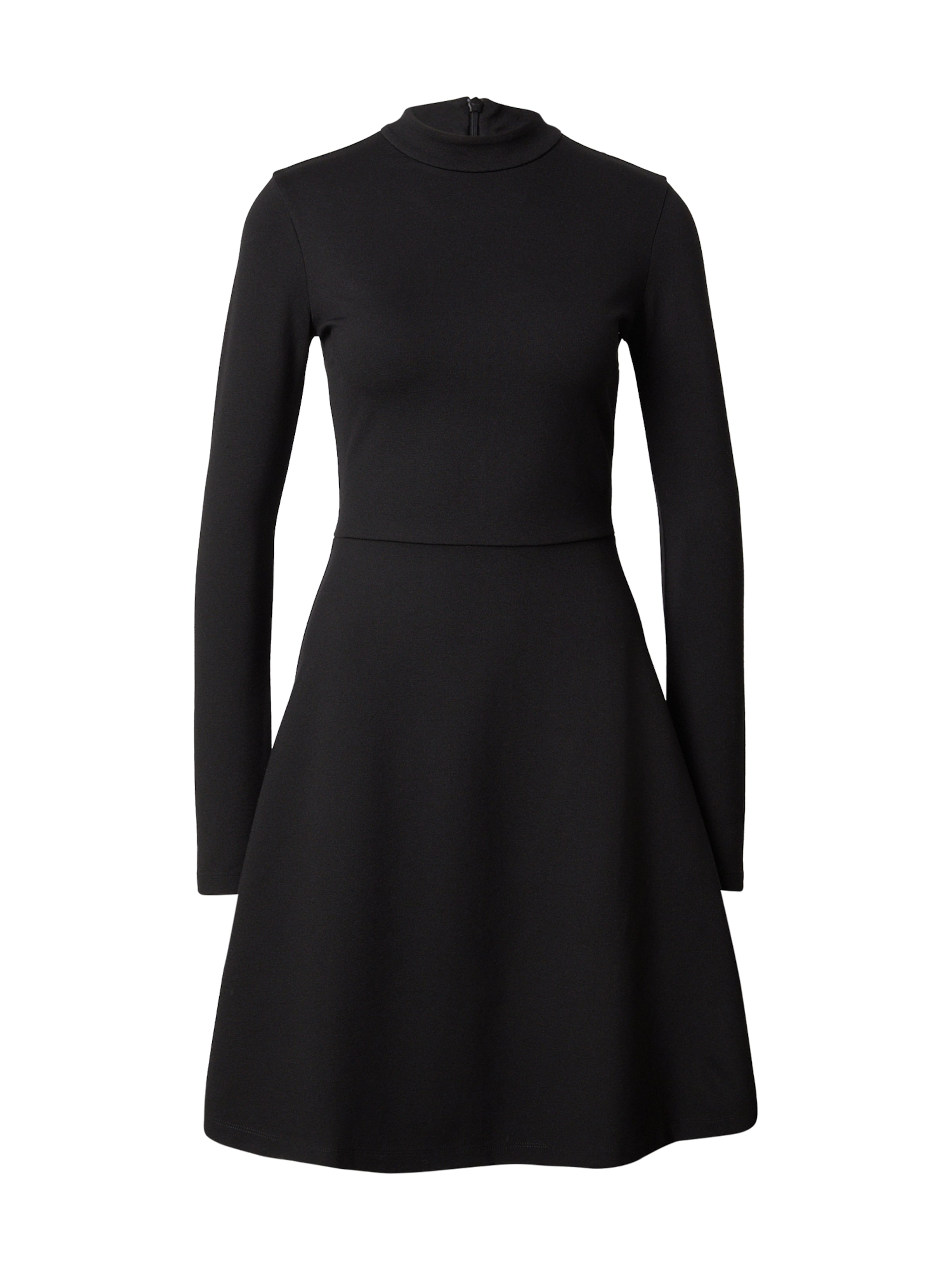 HUGO Jurk 'Nargot' in Zwart: voorkant