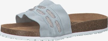 TAMARIS Slippers in Blue: front